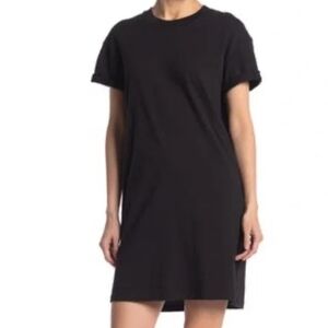 Madewell MWL Black Knit Tee Dress
